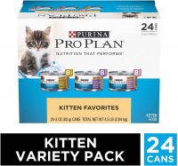 Select Amazon Accounts: 24-Pk 3-Oz Purina Pro Plan Kitten Canned Wet Cat Food