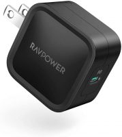 RAVPower 30W Power Delivery 3.0 GaN Tech USB-C Wall Charger (Black or White)