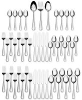 51-Pc International Silver Stainless Steel Flatware Sets (Service for 8)