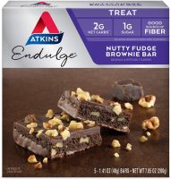 5-Count 1.41oz Atkins Endulge Treat (Nutty Fudge Brownie Bar)