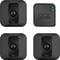 3-Camera Blink XT2 Wireless Outdoor/Indoor Home Security System + Echo Show 5