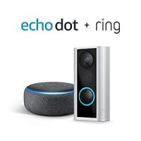 Ring Peephole Cam + Echo Dot 3rd Gen Smart Speaker