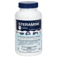 150-Tablets Steramine 1-G Multi-Purpose Sanitizer