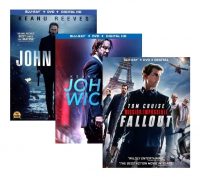 John Wick + John Wick: Chapter 2 + Mission: Impossible Fallout (BR/DVD/Digital)