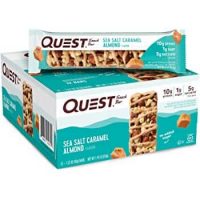 12-Ct 1.52-Oz Quest Nutrition 10g Protein Snack Bar (Sea Salt Caramel Almond)