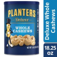 18.25-Oz Planters Deluxe Whole Cashews Roasted in Peanut Oil with Sea Salt