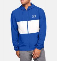 Men's Under Armour Jackets: UA Sportstyle Wind Jacket (Versa Blue or White)