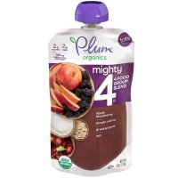 Plum Organics Mighty 4 Toddler Food Pouches: 6-Count $4.90 12-Count