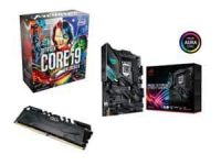 Intel i9-10850KA CPU + ASUS ROG STRIX Z490-F Gaming Motherboard + 8GB OLOy RAM