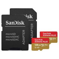 Costco Members: 128GB SanDisk Extreme Plus UHS-I U3 A2 V30 MicroSDXC Memory Card