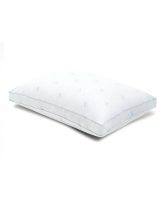 Calvin Klein Monogram Logo Extra Firm Support Cotton Pillow (Standard/Queen)