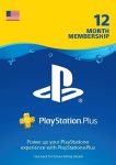 sony playstation plus 12 month membership