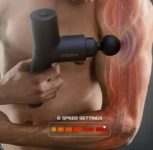 fitrx muscle massage gun