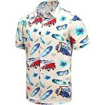 SheLucki Men’s Hawaiian Shirt (Various)