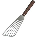 Winco Fish Spatula with Wood Handle