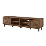 Barn-Door Low TV Stand