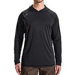 LOOGU Men's Sun Protection Long Sleeve Hoodie T-Shirt