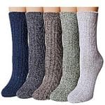 pairs of women's wool socks