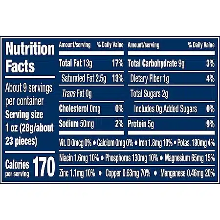 Planters Deluxe Whole Cashews