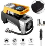 GEKER 12V Air Compressor Pump with Storage Bag, Digital Tire Inflator by 150 PSI-@amazon