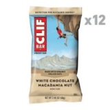 12-Count 2.4oz. Clif Bar Energy Bar (White Chocolate Macadamia Nut)