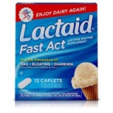 12-Ct Lactaid Fast Act Lactose Intolerance Relief Travel Packs