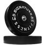 90lbs (2x 45lb) Signature Fitness 2″ Olympic Bumper Plate Weight Plates w/ Steel Hub