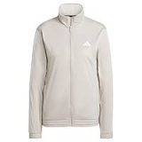 adidas Women’s DayReady Tricot 3-Stripes Jacket (Beige/White)
