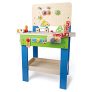 35-pc Hape Master Kid’s Wooden Workbench Toy Play Set