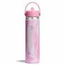 24-oz Hydroflask Wide Mouth Water Bottle w/ Flex Straw Cap (2 Colors)