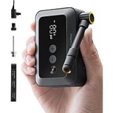 HOTO Mini Bike Tire Pump w/ Presta & Schrader Valves (Up to 150 PSI)