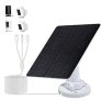 ECO-WORTHY 5W 5V Solar Panel Charger Kit for Ring Outdoor Cameras