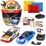 Zuru Metal Machines Speed Heroes Build Your Own Car Toy w/ Lights/Sounds (2 Colors)