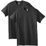 2-Pack Gildan Men’s Heavy Cotton T-Shirt (Black)