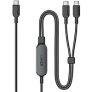 Anker 2-in-1 USB-C to 2x USB-C 140W Max Fast Charging Cable: 6-ft $20, 4-ft