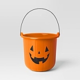 Hyde & EEK! Boutique Orange Pumpkin Stackable Halloween Trick or Treat Pail (Jack-o’-Lantern Design): 2 for $1.50 & More at Target w/ Free Store Pickup