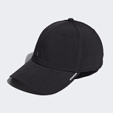 adidas Men’s Gameday 4 Stretch Fit Hat (Black, S/M or L/XL)