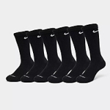 New STATUS Members: 6-Pair Nike Everyday Plus Cushioned Crew Training Socks (Various)
