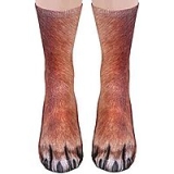 NDLBS 3D Animal Paw Socks (Dog)