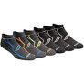 6-Pairs Saucony Men’s Rundry Bolt Performance No-Show Socks (various)