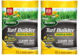 2-Pack Scotts Turf Builder Weed & Feed (15,000 sq. ft.)
