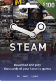 Steam Gift Card 100 USD