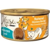 24-Ct 3oz. Muse Grain-Free Natural Pate Canned Wet Cat Food (Chicken)