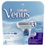 3-Ct Gillette Venus + 1-Ct Venus Swirl Women’s Razor Blade Refills