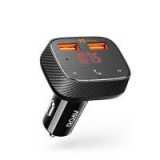 Anker Roav SmartCharge F0 Bluetooth FM Transmitter 2-Port USB Car Charger