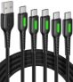 5 Pack INIU USB Type C Cable Fast Charging Cable $9.09 at Amazon