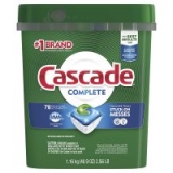 78-Count Cascade Complete ActionPacs Dishwasher Detergent (Fresh Scent) $8.90 + Free S&H