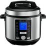 Gourmia 6-Quart Pressure Cooker w/ Auto Release (Stainless Steel)