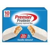 10-Count 2.08oz Premier Protein 20g Protein Bars (Vanilla Almond)