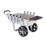 Gorilla Carts GCO-5FSH Poly Bed Fish & Marine Cart